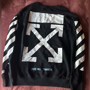 Off white crew neck